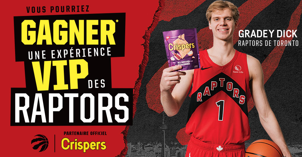 Gagner une expérience VIP des Raptors
